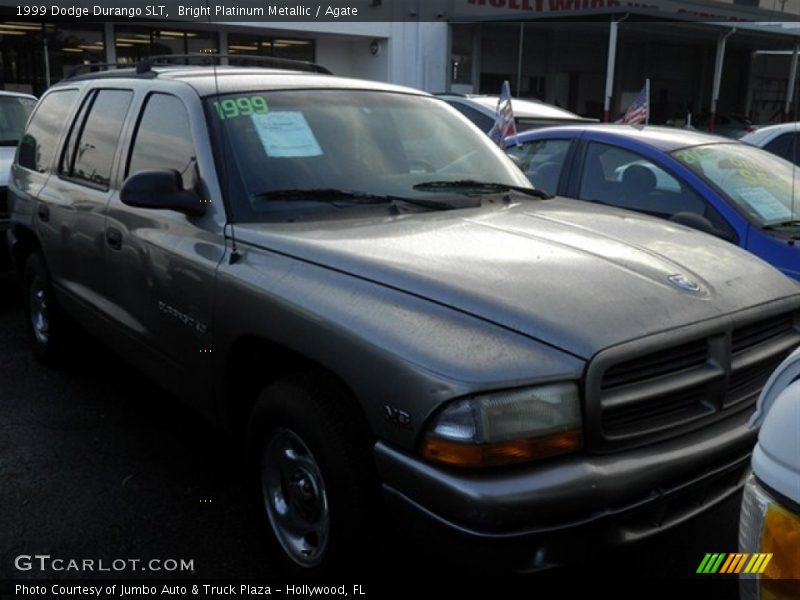 Bright Platinum Metallic / Agate 1999 Dodge Durango SLT