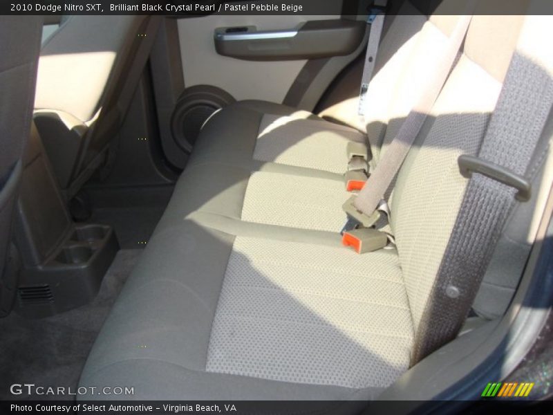 Brilliant Black Crystal Pearl / Pastel Pebble Beige 2010 Dodge Nitro SXT