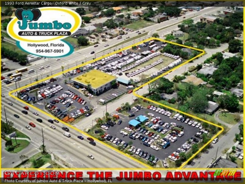 Oxford White / Grey 1993 Ford Aerostar Cargo