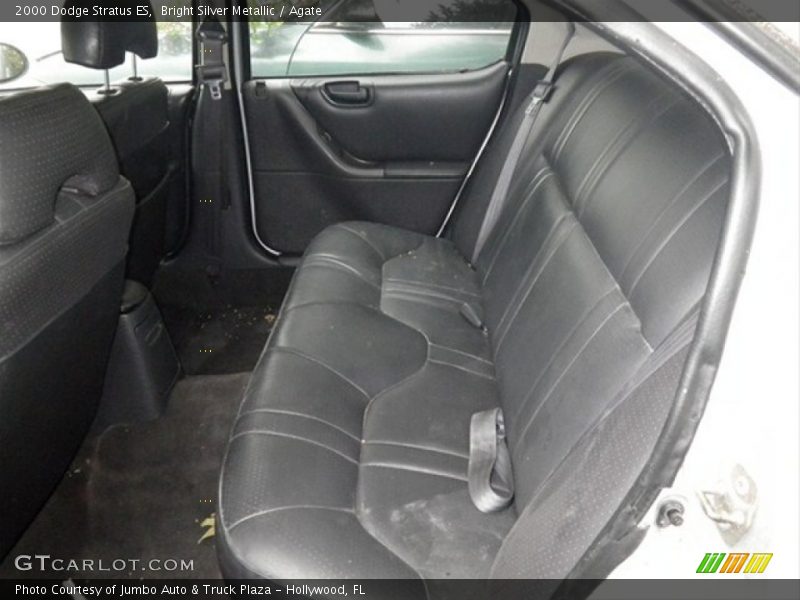 Bright Silver Metallic / Agate 2000 Dodge Stratus ES