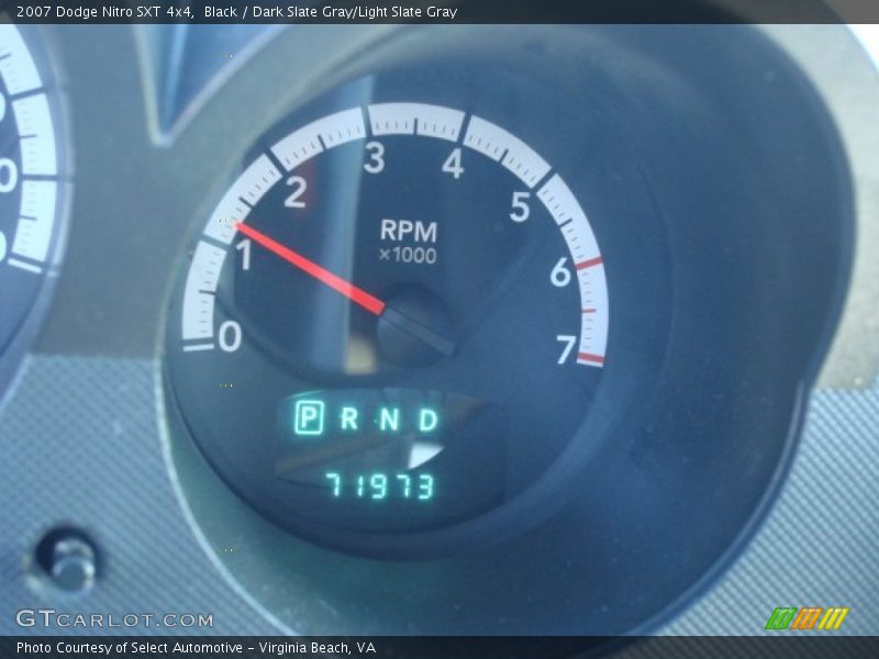 Black / Dark Slate Gray/Light Slate Gray 2007 Dodge Nitro SXT 4x4