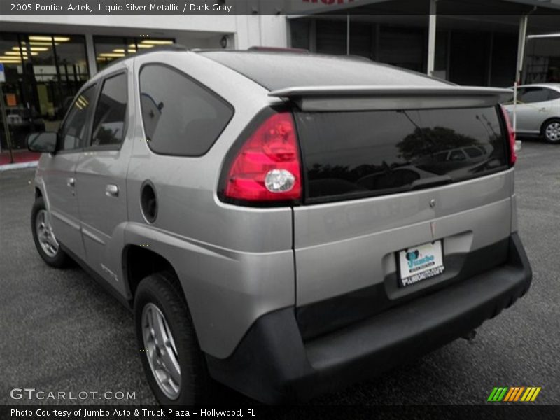 Liquid Silver Metallic / Dark Gray 2005 Pontiac Aztek