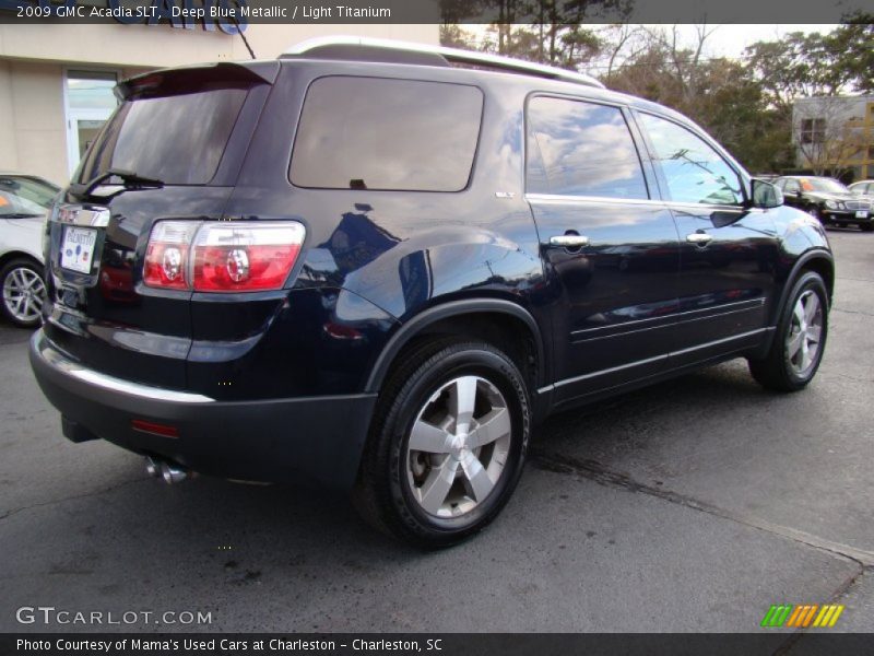 Deep Blue Metallic / Light Titanium 2009 GMC Acadia SLT
