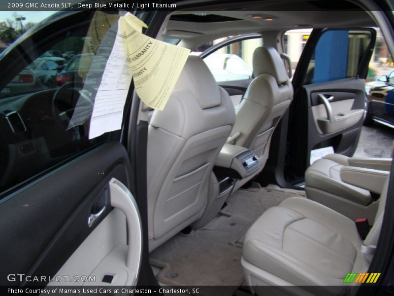 Deep Blue Metallic / Light Titanium 2009 GMC Acadia SLT
