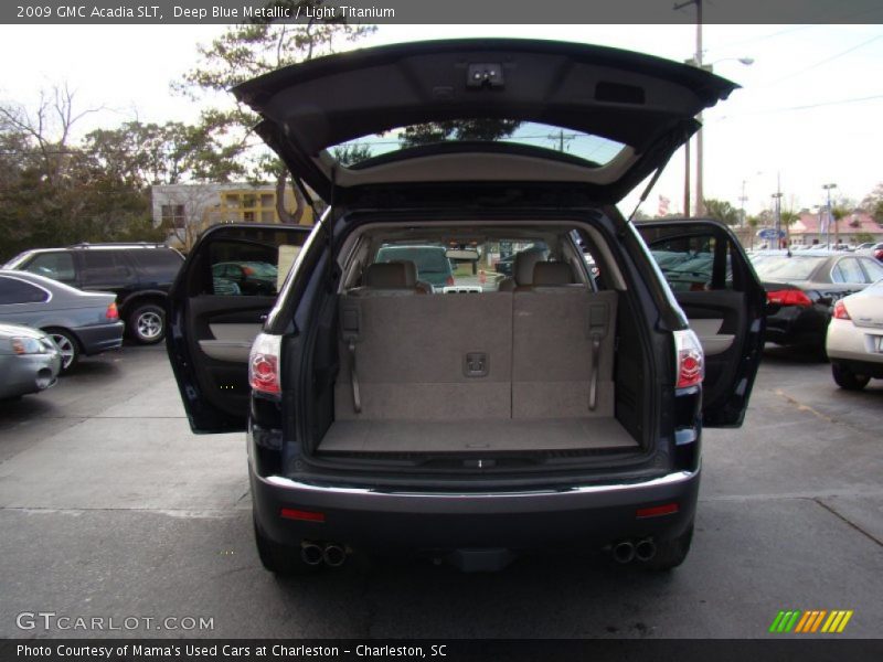 Deep Blue Metallic / Light Titanium 2009 GMC Acadia SLT
