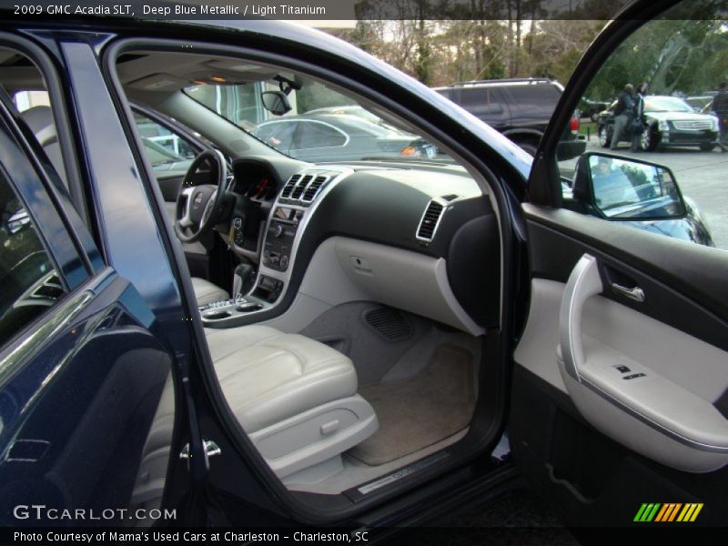 Deep Blue Metallic / Light Titanium 2009 GMC Acadia SLT