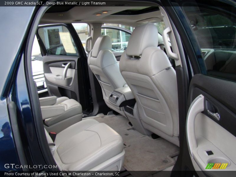 Deep Blue Metallic / Light Titanium 2009 GMC Acadia SLT