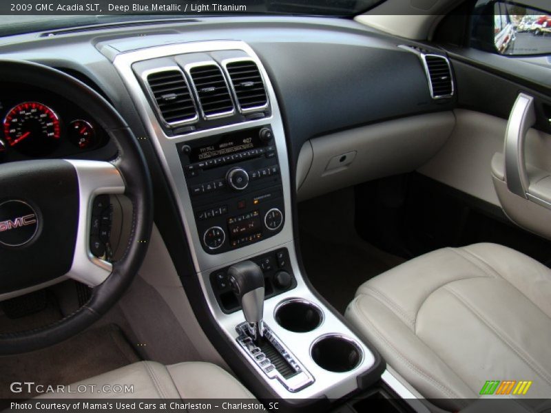 Deep Blue Metallic / Light Titanium 2009 GMC Acadia SLT