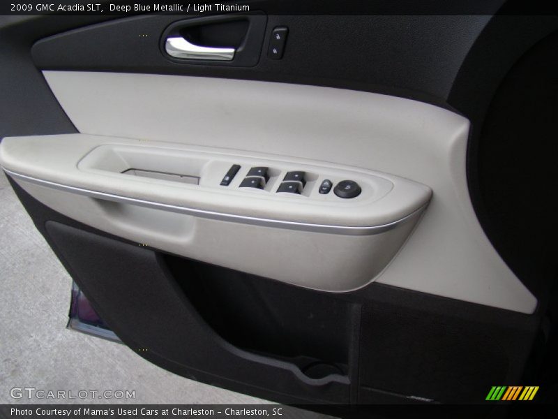 Deep Blue Metallic / Light Titanium 2009 GMC Acadia SLT