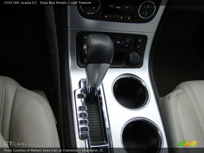 Deep Blue Metallic / Light Titanium 2009 GMC Acadia SLT