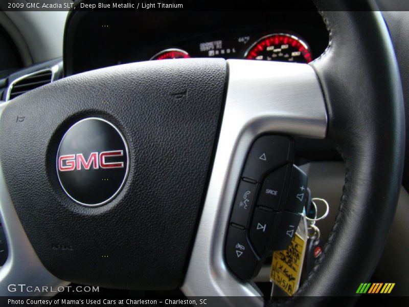 Deep Blue Metallic / Light Titanium 2009 GMC Acadia SLT