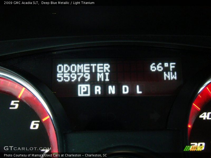Deep Blue Metallic / Light Titanium 2009 GMC Acadia SLT