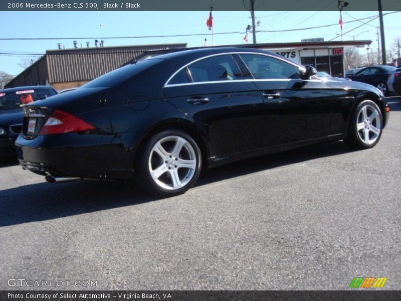 Black / Black 2006 Mercedes-Benz CLS 500