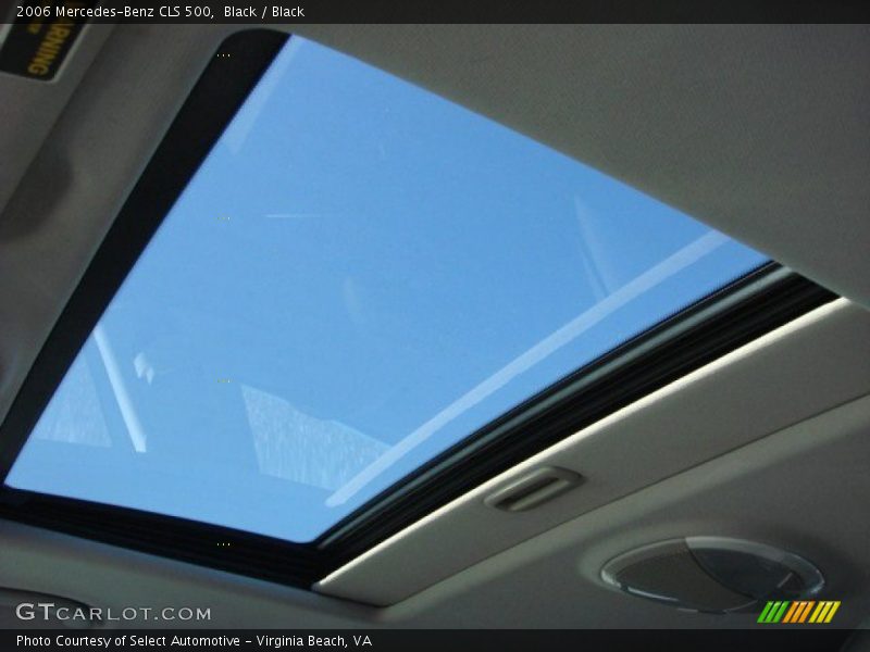Black / Black 2006 Mercedes-Benz CLS 500