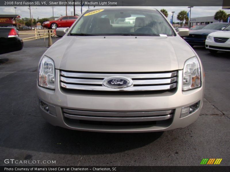 Silver Birch Metallic / Medium Light Stone 2008 Ford Fusion SEL V6
