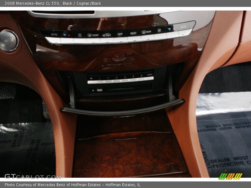 Black / Cognac/Black 2008 Mercedes-Benz CL 550