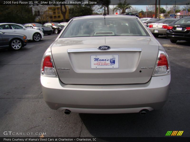 Silver Birch Metallic / Medium Light Stone 2008 Ford Fusion SEL V6