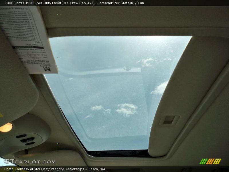 Toreador Red Metallic / Tan 2006 Ford F350 Super Duty Lariat FX4 Crew Cab 4x4