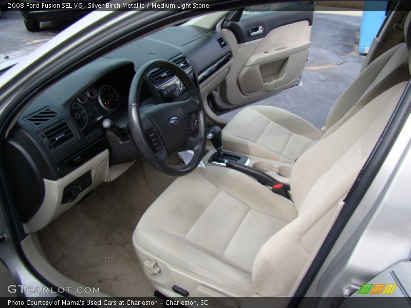Silver Birch Metallic / Medium Light Stone 2008 Ford Fusion SEL V6