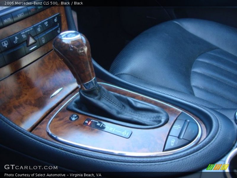 Black / Black 2006 Mercedes-Benz CLS 500