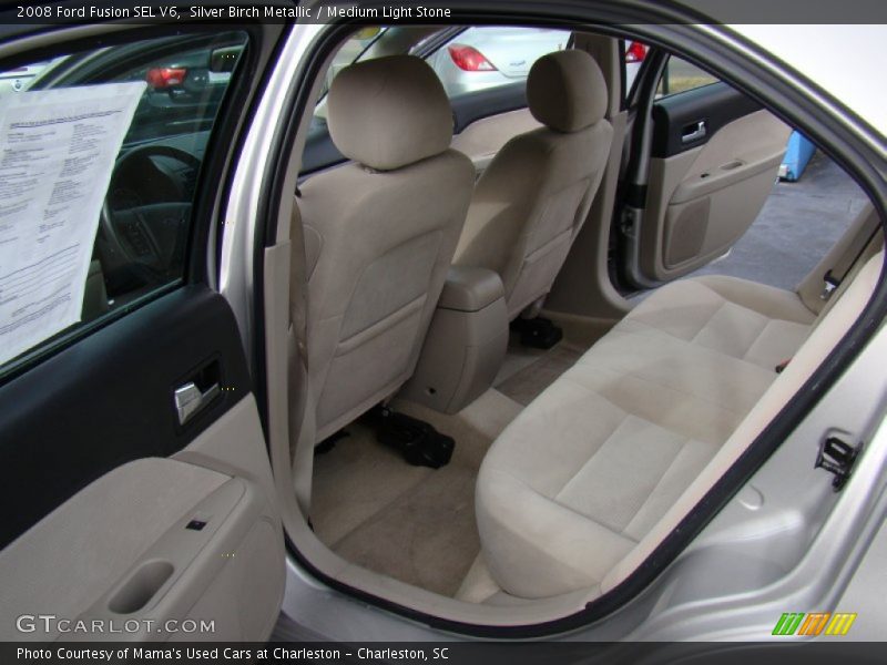 Silver Birch Metallic / Medium Light Stone 2008 Ford Fusion SEL V6