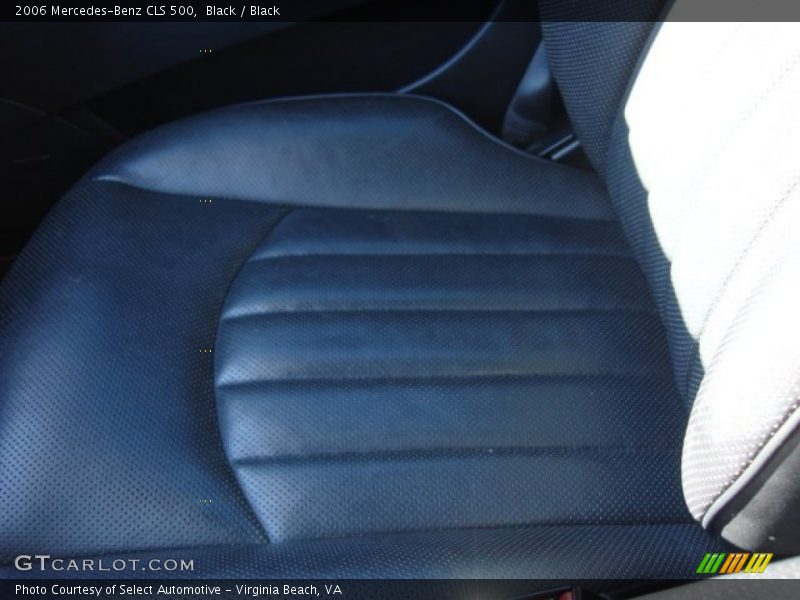 Black / Black 2006 Mercedes-Benz CLS 500
