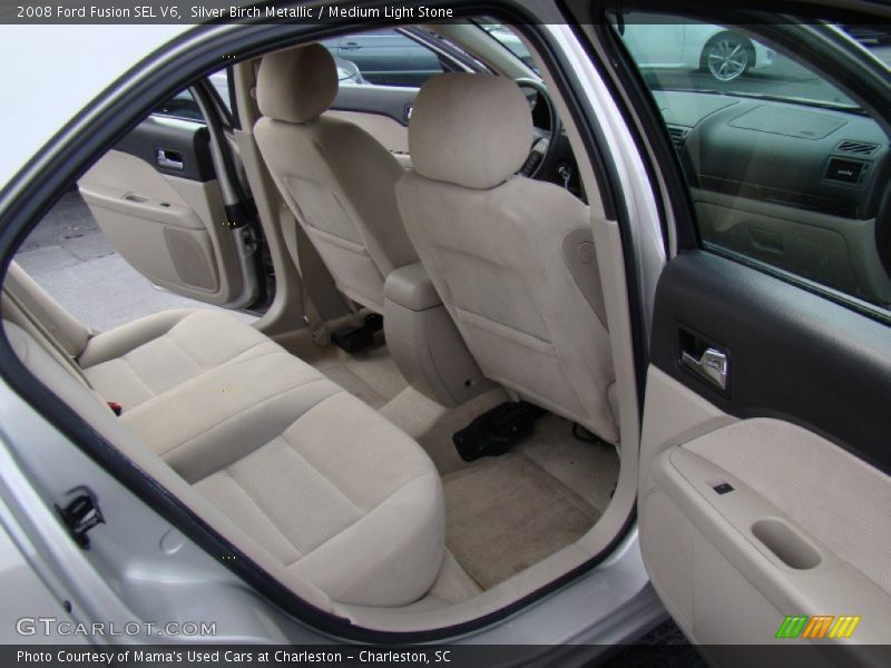 Silver Birch Metallic / Medium Light Stone 2008 Ford Fusion SEL V6