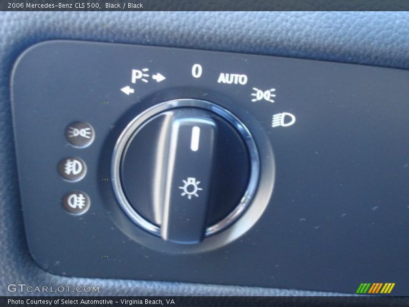 Black / Black 2006 Mercedes-Benz CLS 500