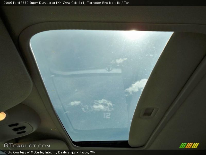 Toreador Red Metallic / Tan 2006 Ford F350 Super Duty Lariat FX4 Crew Cab 4x4