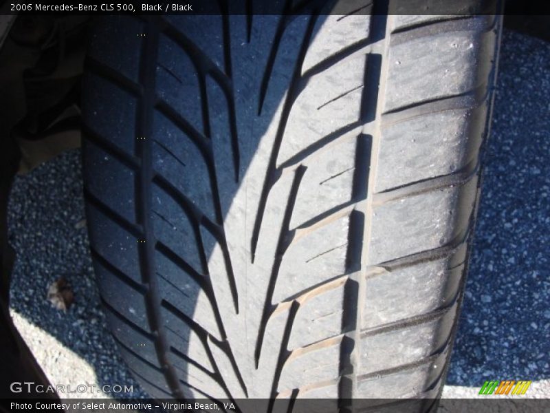 Black / Black 2006 Mercedes-Benz CLS 500
