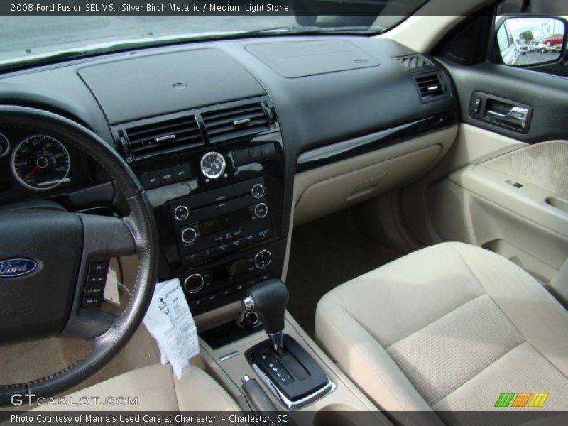 Silver Birch Metallic / Medium Light Stone 2008 Ford Fusion SEL V6