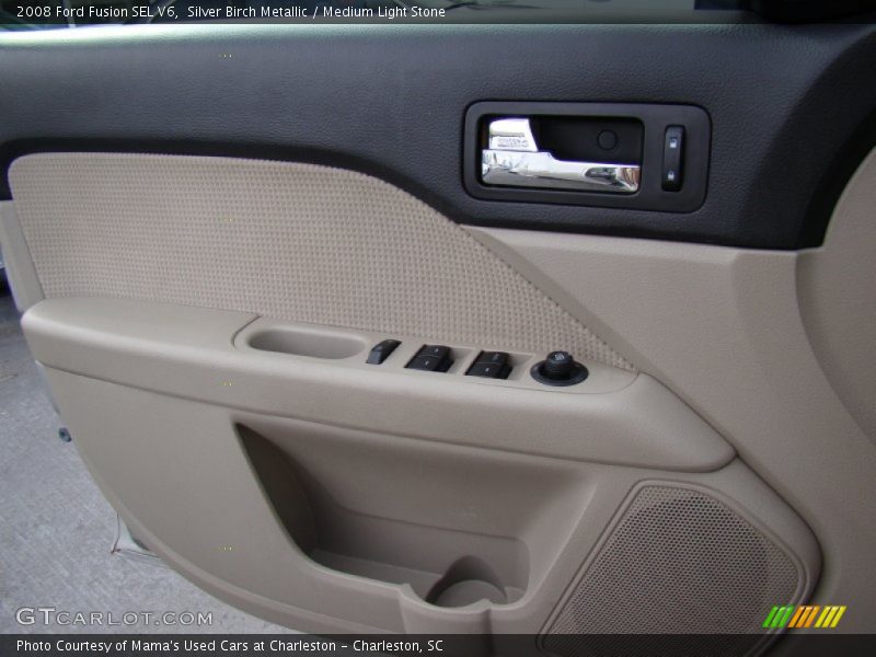 Silver Birch Metallic / Medium Light Stone 2008 Ford Fusion SEL V6