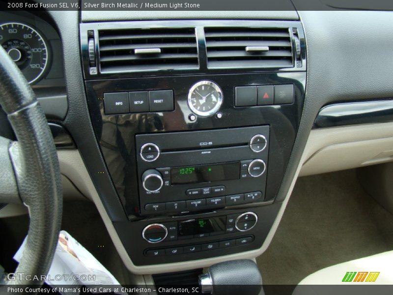Silver Birch Metallic / Medium Light Stone 2008 Ford Fusion SEL V6