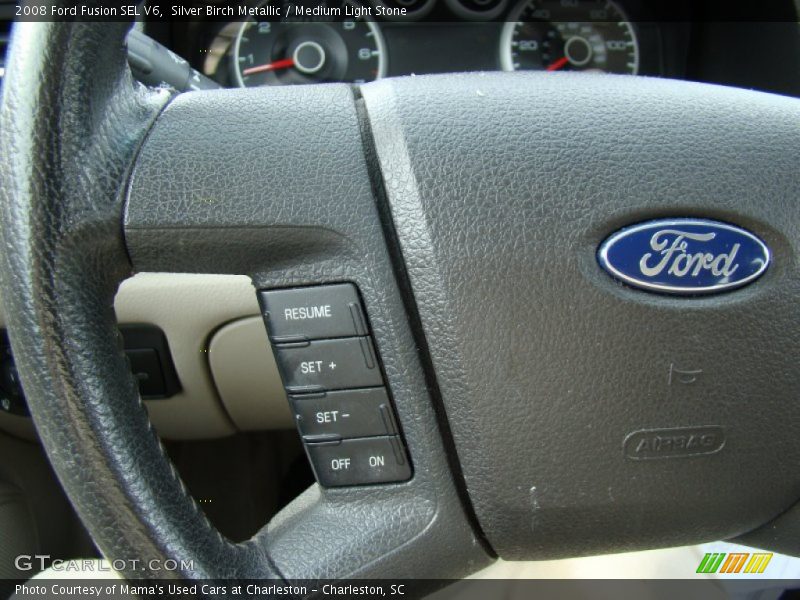 Silver Birch Metallic / Medium Light Stone 2008 Ford Fusion SEL V6