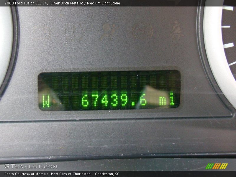 Silver Birch Metallic / Medium Light Stone 2008 Ford Fusion SEL V6