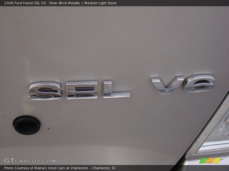 Silver Birch Metallic / Medium Light Stone 2008 Ford Fusion SEL V6