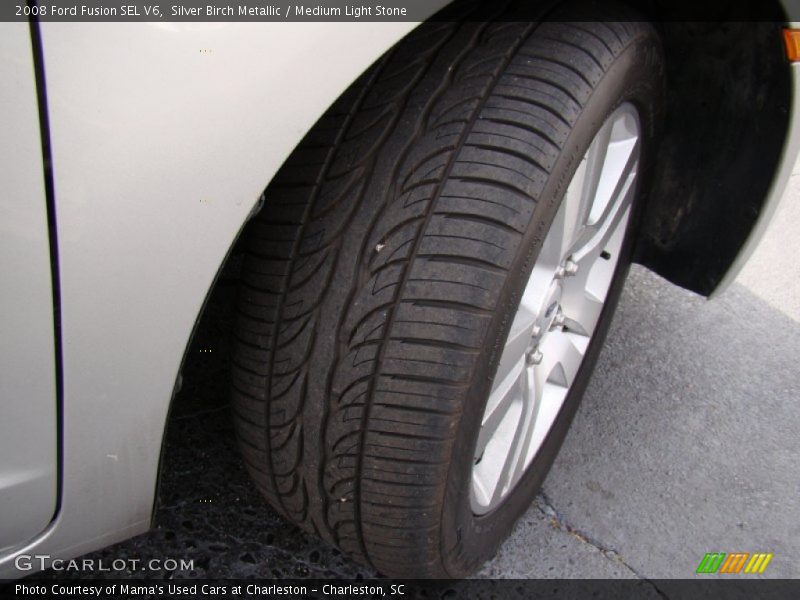 Silver Birch Metallic / Medium Light Stone 2008 Ford Fusion SEL V6