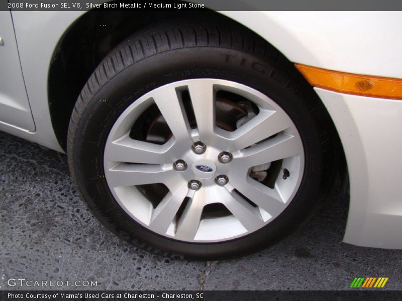 Silver Birch Metallic / Medium Light Stone 2008 Ford Fusion SEL V6