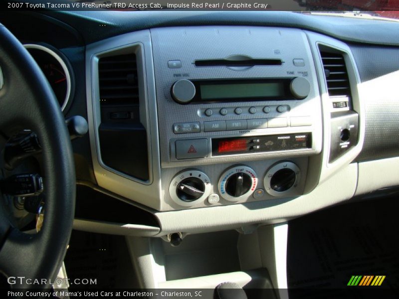Impulse Red Pearl / Graphite Gray 2007 Toyota Tacoma V6 PreRunner TRD Access Cab