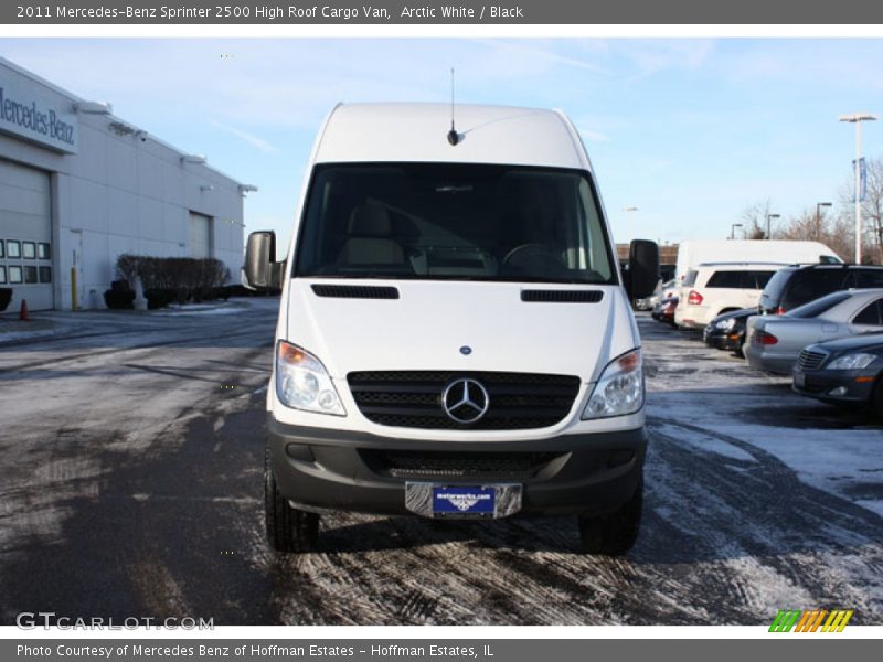 Arctic White / Black 2011 Mercedes-Benz Sprinter 2500 High Roof Cargo Van