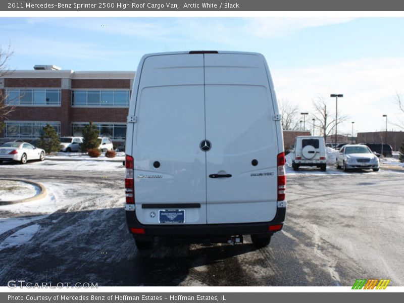 Arctic White / Black 2011 Mercedes-Benz Sprinter 2500 High Roof Cargo Van