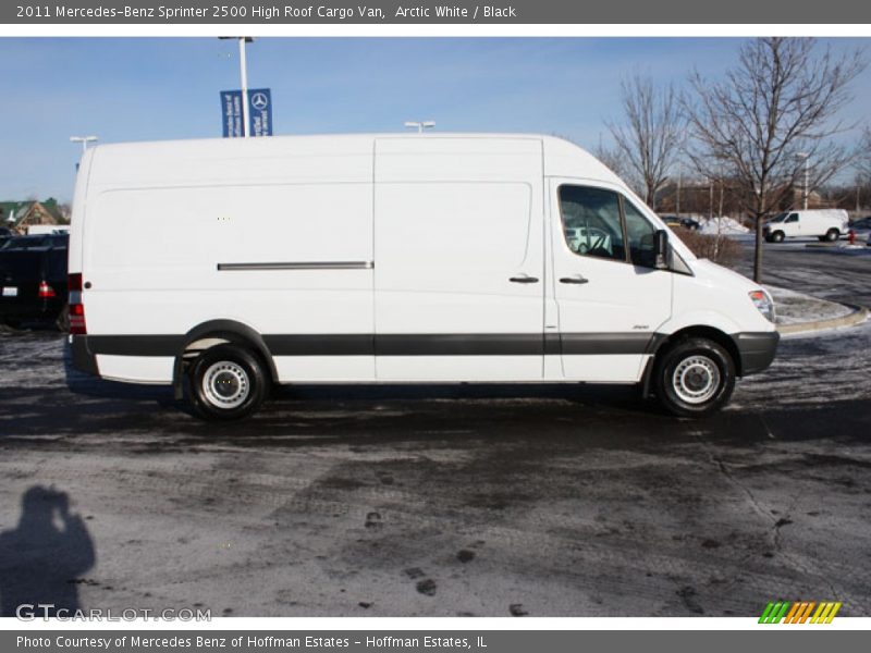  2011 Sprinter 2500 High Roof Cargo Van Arctic White