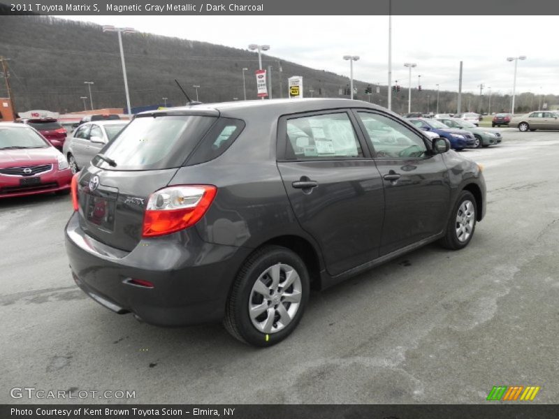 Magnetic Gray Metallic / Dark Charcoal 2011 Toyota Matrix S