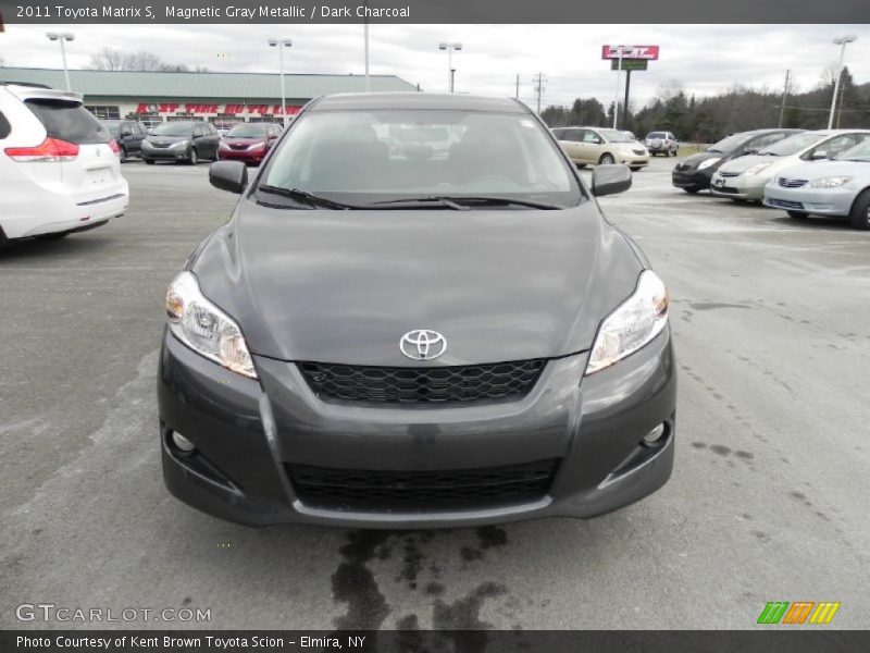 Magnetic Gray Metallic / Dark Charcoal 2011 Toyota Matrix S