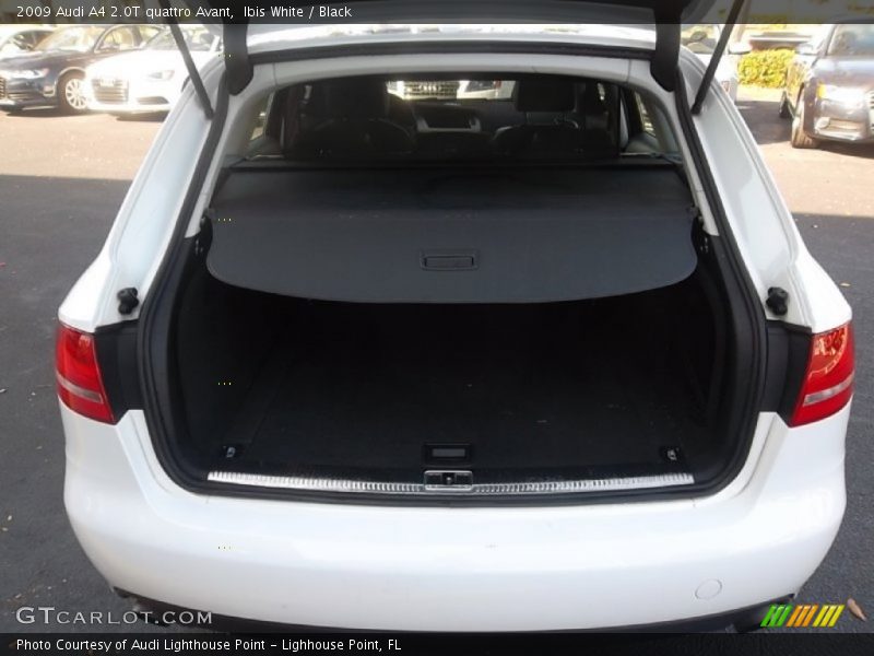 Ibis White / Black 2009 Audi A4 2.0T quattro Avant