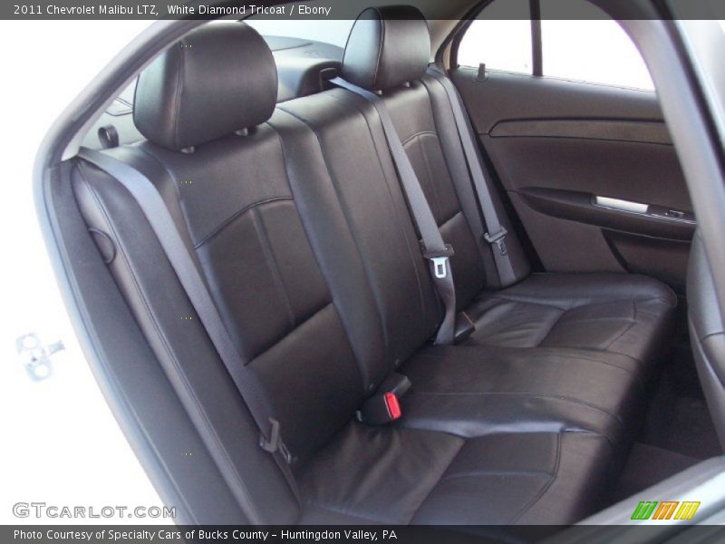 Rear Seat of 2011 Malibu LTZ
