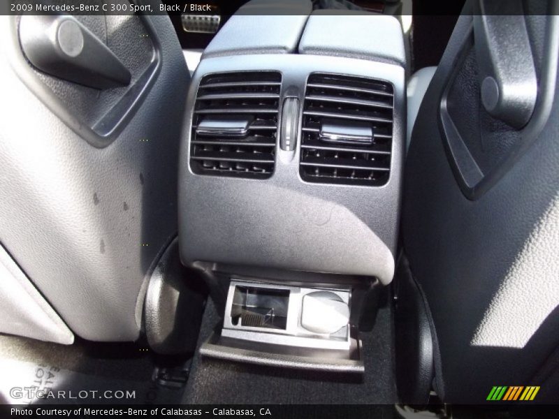 Black / Black 2009 Mercedes-Benz C 300 Sport