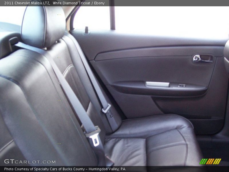 White Diamond Tricoat / Ebony 2011 Chevrolet Malibu LTZ