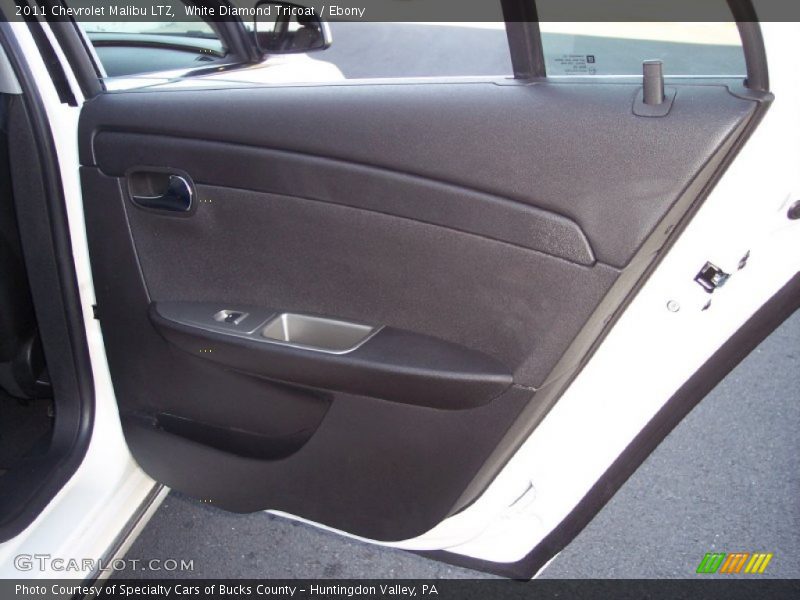 White Diamond Tricoat / Ebony 2011 Chevrolet Malibu LTZ