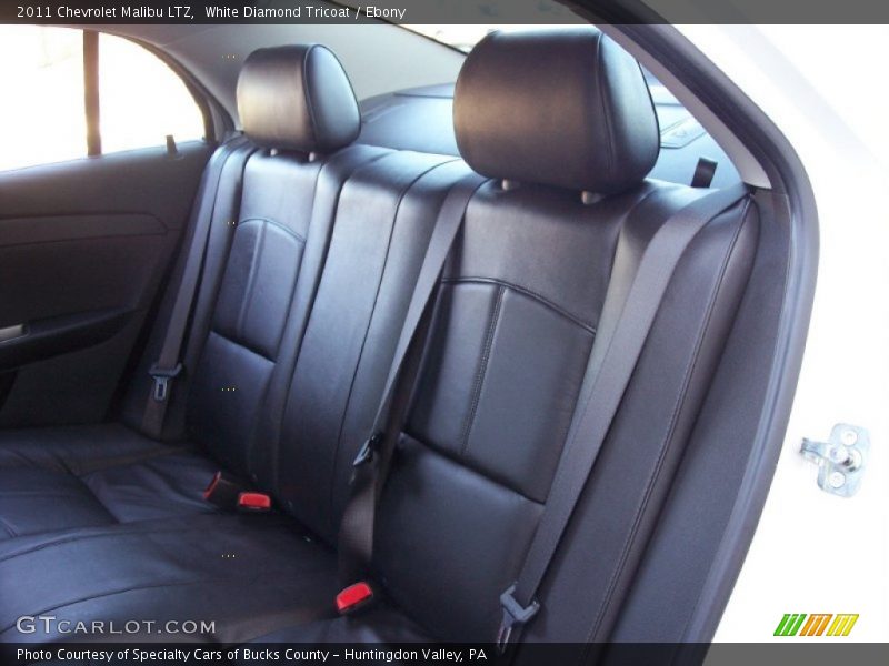 White Diamond Tricoat / Ebony 2011 Chevrolet Malibu LTZ